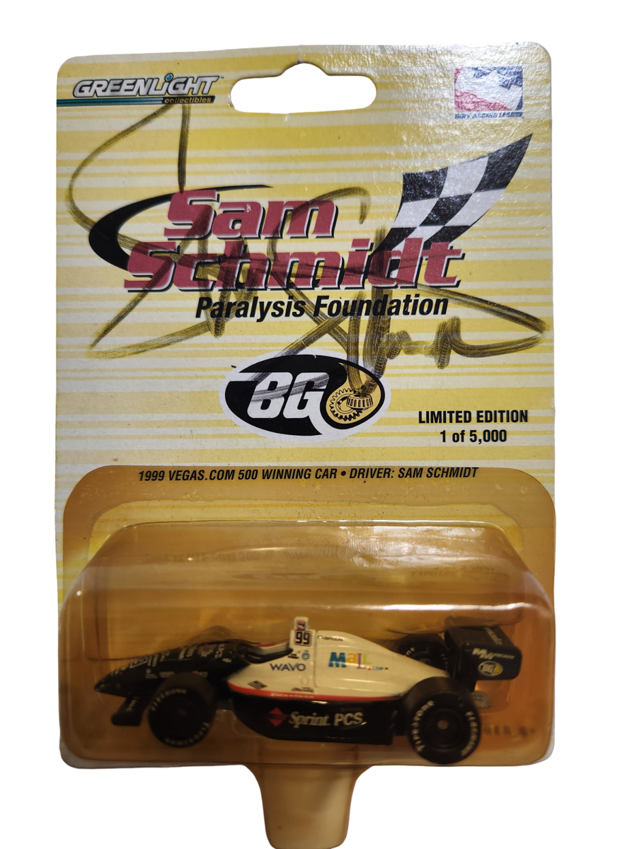 Sam Schmidt 1999 Vegas Win 1:64 Diecast + Rare Autograph