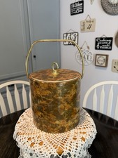 Shelton Ware Vintage Ice Bucket with Lid Mid Century Modern
