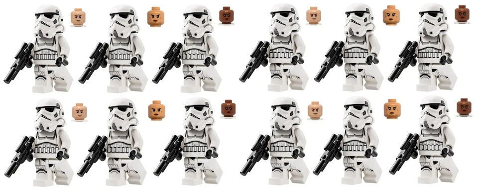 LEGO NEW Authentic Star Wars Imperial Stormtroopers Minifigs 40755 75387 75394 - Image 2 of 2