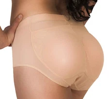 Silicone Padded Panties Butt Lifter, Seamless Hip Enhancer buy 1 get 1 free