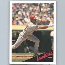 1997 Earthgrains Iron Kids Bread - Juan González