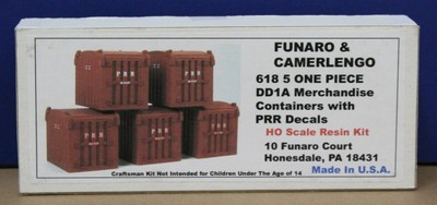 Funaro Camerlengo 618 Ho Prr Dd1a 1 Piece Container Load 5 Kit Resin Nib Ebay