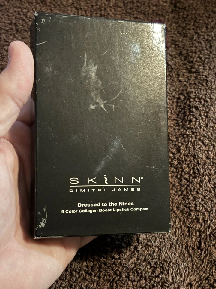 Skinn Dimitri James Dressed To The Nines палитра помад Collagen Boost новая в коробке - Изображение 3 из 4