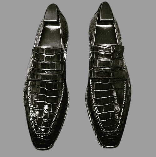 Classic Mens Alligators Shoes, Men 