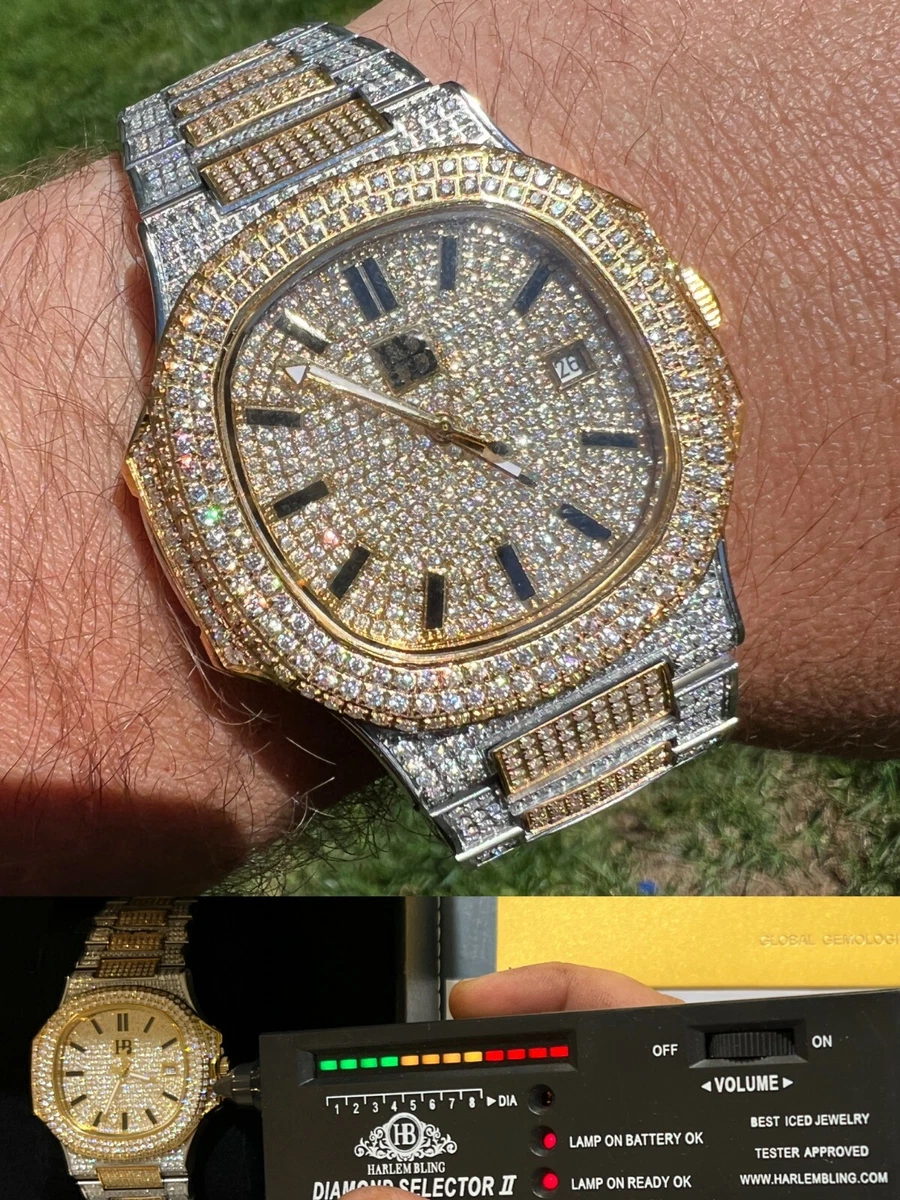 Mens watches on sale with real diamonds