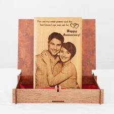 Personalized Wooden Gift, Wood carving picture, Custom photo engraving plaque