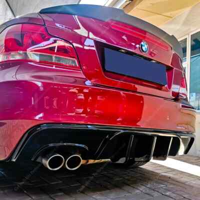 Heckdiffusor Hecklippe Stoßstange passend BMW 1er E82 Coupé M-Sport 2007-2013 