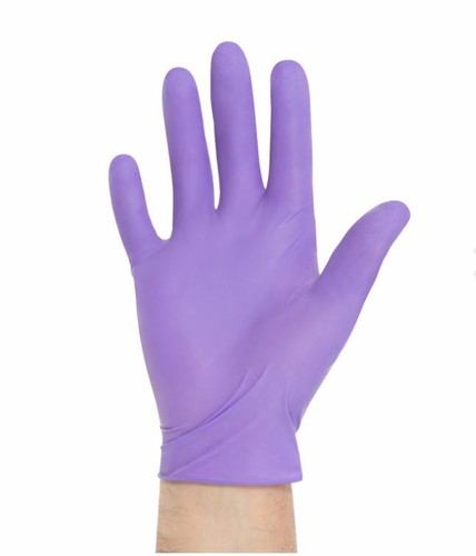 *1,000-Gloves* Halyard Purple Nitrile Powder-Free Dental Examination Large 53433 - Picture 4 of 7