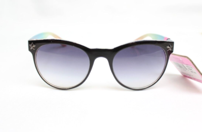 Betsey Johnson Black Rainbow Star Sunglasses 100%UV  display picture 1