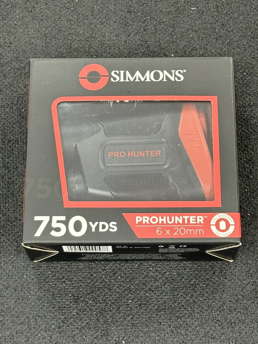 Simmons PROHUNTER 6x 20mm 750YD Rangefinder SPH750 **NEW** | eBay