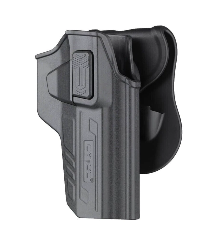 Funda de paleta Beretta 92FS/92X/M9/M9A4/96 A1 nivel 2 OWB con botón de liberación rápida Foto 2 de 4