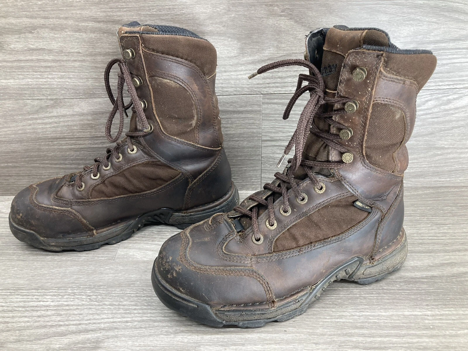 Danner Pronghorn 8" Brown Leather Boots Mens Size 8 EE 42297 Work Hunting Casual