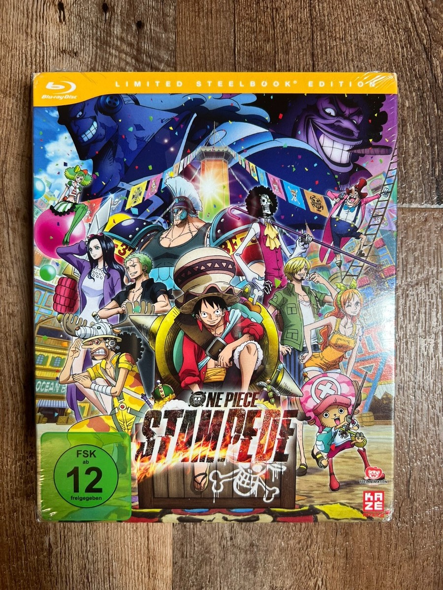 Blu Ray One Piece Stampede Full One Piece: Stampede Steelbook (Blu
