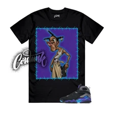 8 Aqua Black Bright Concord Aquatone Iron Grey 2025 T Shirt Match LDOG