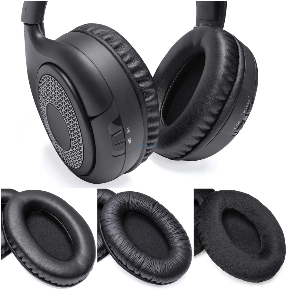 VOARMAKS Almohadillas para auriculares de TV Sennheiser RS125 RS127 RS130 RS136 RS140 HDR130 RF