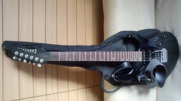 Electric Guitar Cobran F-A1 Black Color Good Condition Shipped