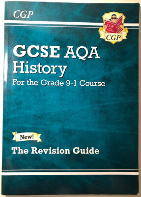 CGP AQA GCSE 9-1 History The Revision Guide Study Learn Book ISBN 9781782946045