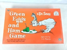 Green Eggs and Ham Game Board Game by University Games Complete 1996 Dr. Seuss (