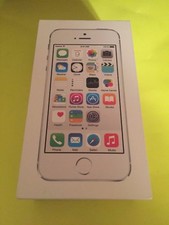 iPhone 5s Silver 32GB Empty Box Only No Phone - includes inserts and decals