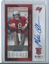 2013 Panini Contenders Football Rookie Ticket Autographs Short Prints 12