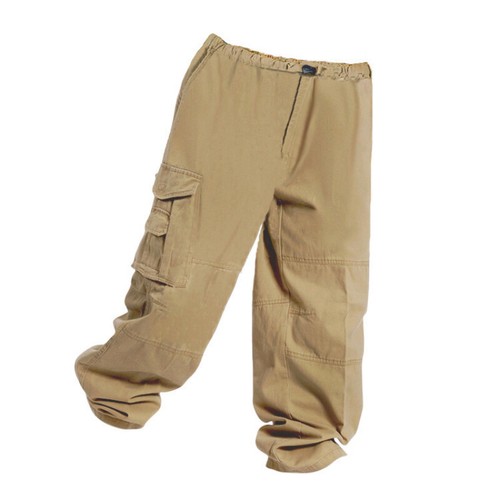Plus Size Men Cargo Pants Trousers 