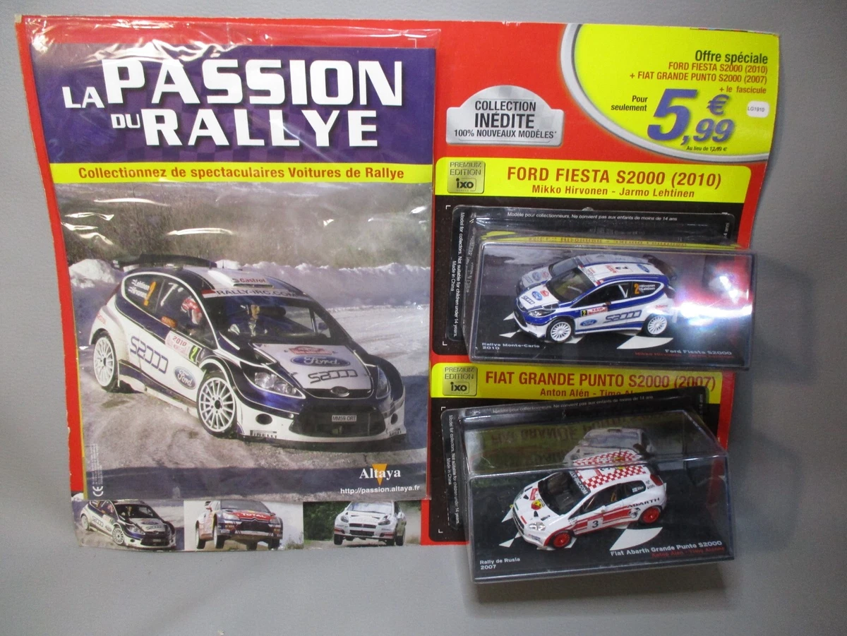 LG1910 ALTAYA IXO Passion Rallye 1/43 Ford Fiesta S2000 Fiat