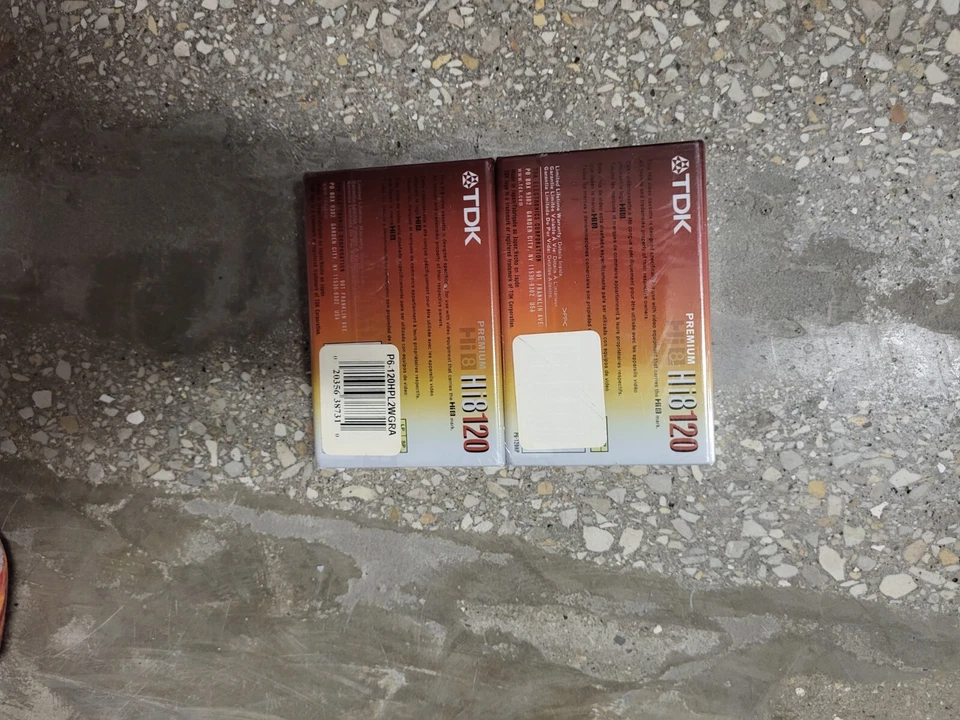 VHS de 120 minutos Hi8 calidad premium tdk para todos los digitales y videocámaras Foto 2 de 2