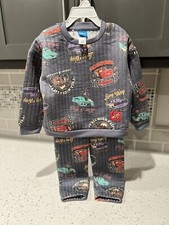 Disney Cars Lightning McQueen Sweatshirt Pants Set- Size 4T
