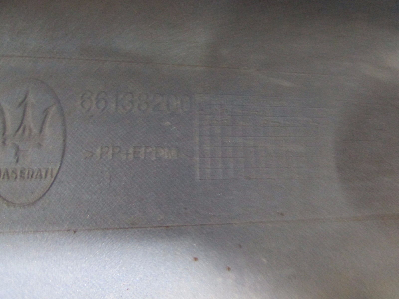 Maserati Spyder, RH, Right Rocker Panel, Side Skirt, P/N 980001072
