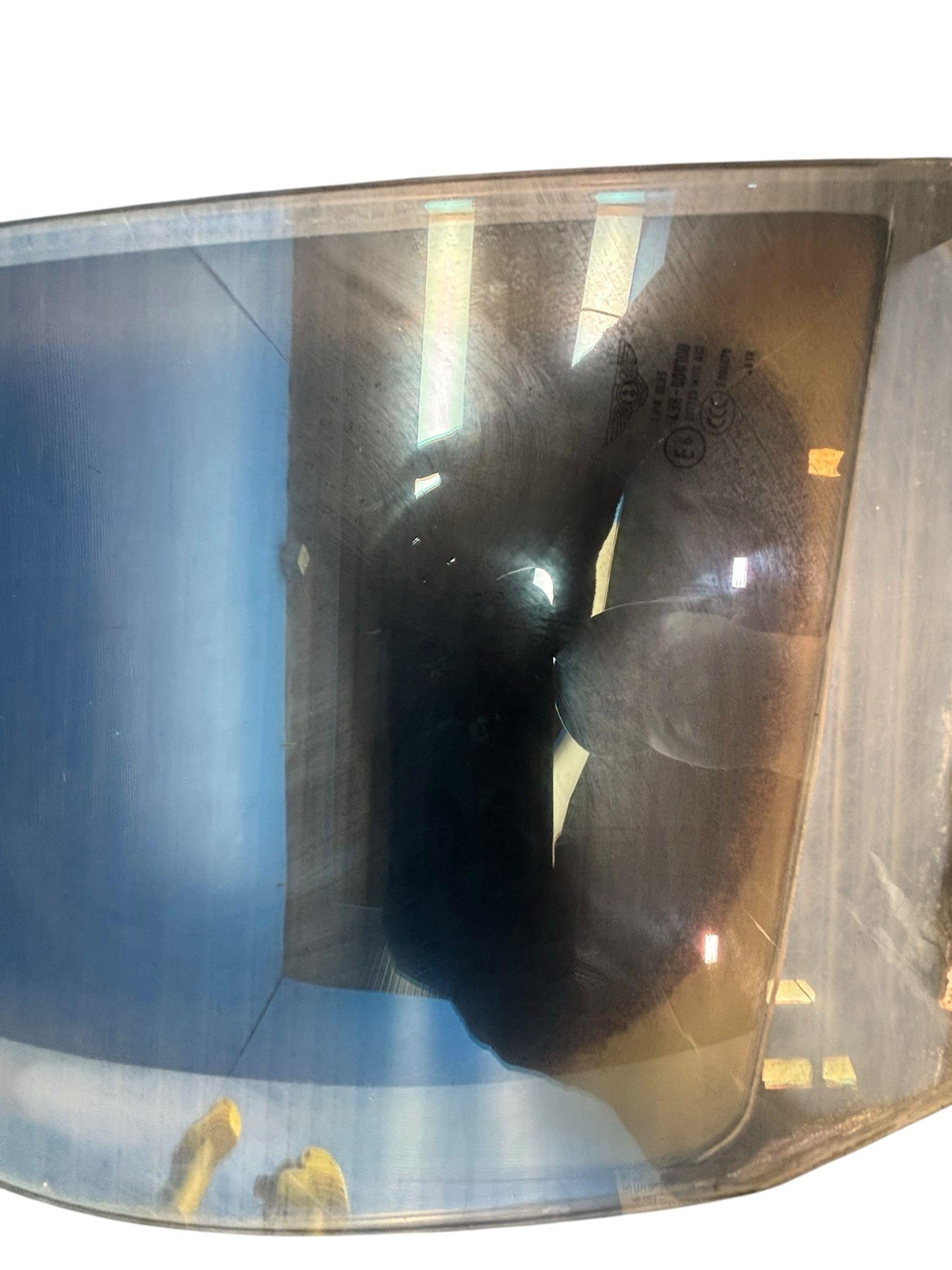 2006-2012 BENTLEY CONTINENTAL GT REAR RIGHT SIDE DOOR VENT WINDOW GLASS TINTED