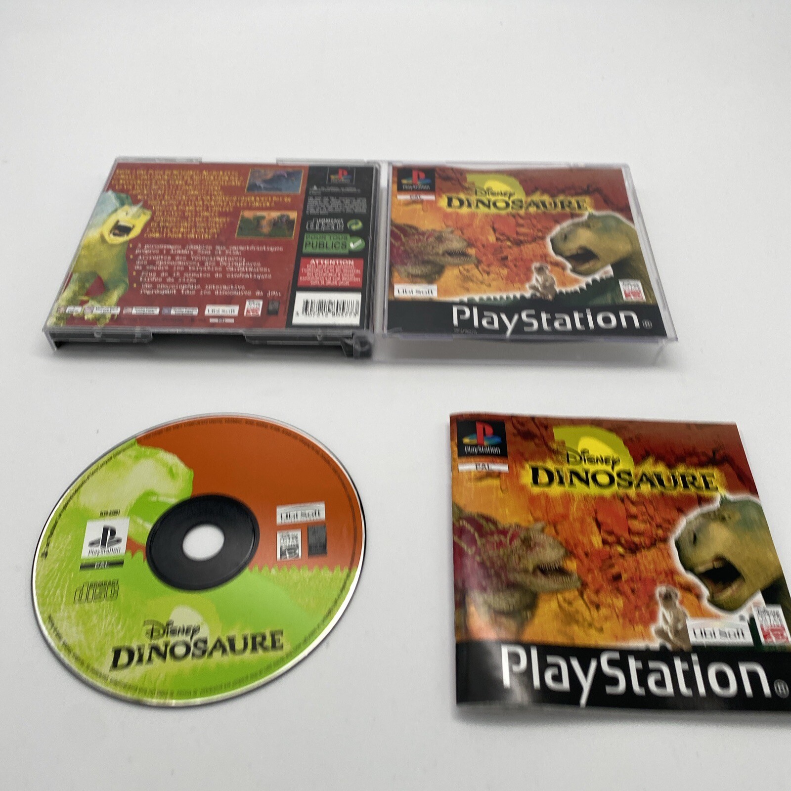 DISNEY DINOSAURE Jeu PlayStation 1 PS1