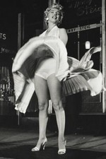 Marilyn Monroe Black And White In Long Dress 8x10 Picture Celebrity Print