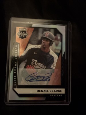 2021 Panini Elite Extra Edition - Denzel Clarke #127 Signatures (AU, RC)