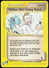 Expedition Base Set Professor Elm's Training Method 148/165 Uncommon Pokemon HP on eBay
