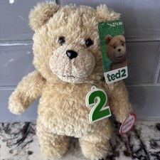 Ted 2: Talking Plush Ted Bear Doll 2014 NWT Tested Sound Works 9 Ted2 For Adult