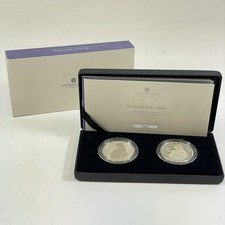 The Royal Tudor Beasts Seymour Panther 2022 UK Silver Proof Two Coin Set