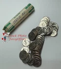 1987-D Roosevelt Dime BU Roll, 50 Coins (D 02)