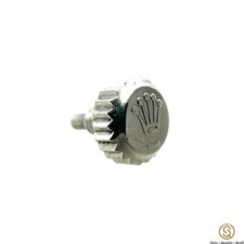 Rolex 24-531-0 Corona in Acciaio Steel Crown Twinlock 15200 | 68274 Originale