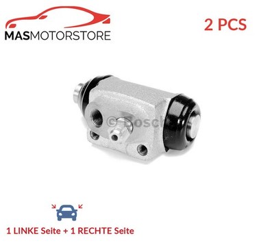 RADBREMSZYLINDER TROMMELBREMSE PAAR BOSCH 0 986 475 855 2PCS P FÜR HYUNDAI