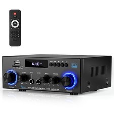 Romicta AK50 Stereo Audio Amplifier, 400W Home 2 Channel Bluetooth 5.0