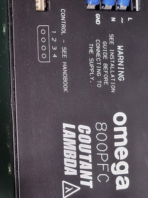 OMEGA 800PFC Coutant Lambda Power Supply MPM Accuflex/UP1500