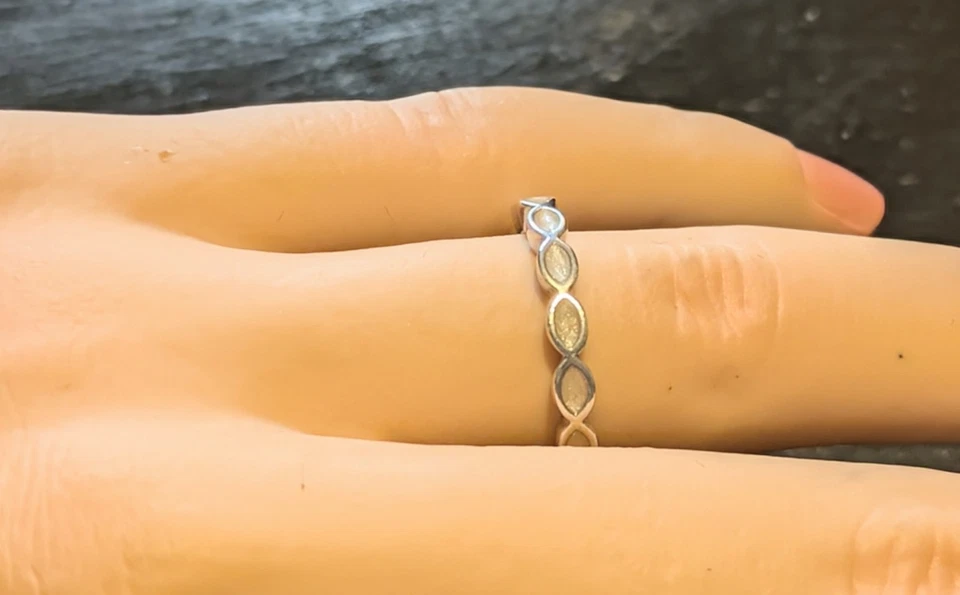 GENUINE - PANDORA STERLING SILVER RING / HALLMARKED : S925 ALE, Size 54, New Box - Image 4 of 4