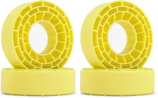 INJORA Silicone Rubber Inserts for 62-64Mm*22-24Mm 1.0" Tires(1064)(Yellow)