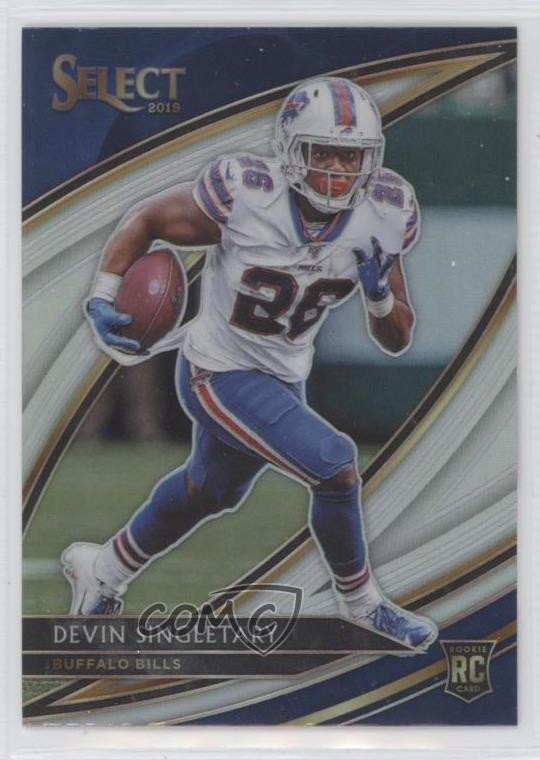 2019 Panini Select Field Level Silver Prizm Devin Singletary #279 Rookie RC