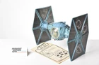 Vintage Star Wars - BATTLE DAMAGED TIE FIGHTER - ROTJ - 100% Complete - Kenner