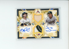 2025 Topps Diamond Icons Brent Rooker Jacob Wilson #DPAR-RW Dual Relic Auto 1/1