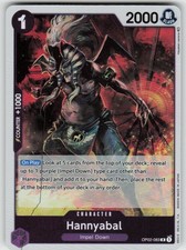 Hannyabal OP02-083 Rare Paramount War One Piece Foil Near Mint