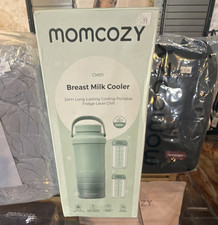 Momcozy CM01 Breast Milk Cooler Bottle, Green, Portable Long-Lasting Cooling