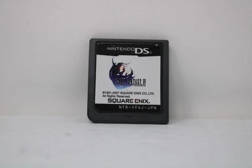 Final Fantasy IV Nintendo DS Japanese Video Game Cartridge Tested