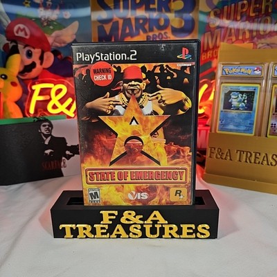 State of Emergency PlayStation 2 PS2 Black Label CompleteW/Manual